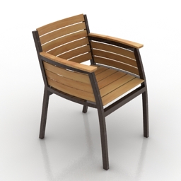 3D Armchair preview