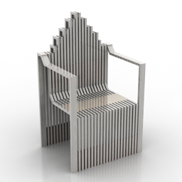 3D Armchair preview