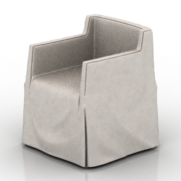 3D Armchair preview