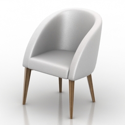 3D Armchair preview
