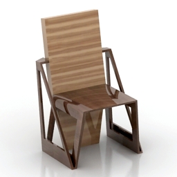 3D Armchair preview