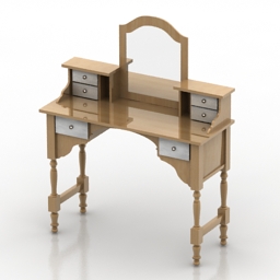 3D Dressing table preview