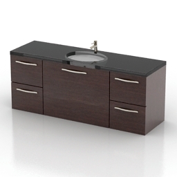 3D Wash-basin preview