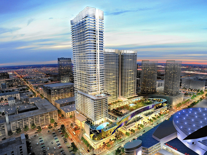 Oceanwide Plaza by RTKL, Los Angeles, United States