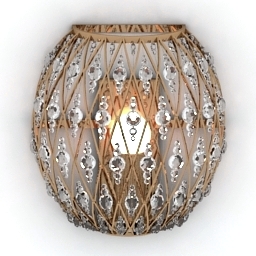 3D Sconce preview