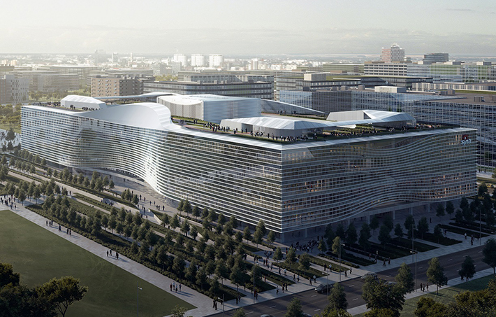 Sina Plaza by Aedas, Beijing, China