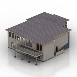 cottage 1 3D Model Preview #52f9a08f