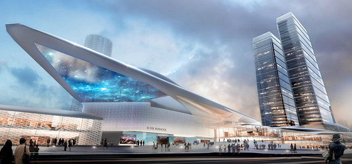 Downtown Houston proposal by MA2, Houston, USA