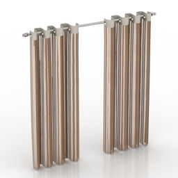 curtain modern 3D Model Preview #326e4f9d