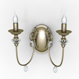 3D Sconce preview