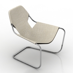 3D Armchair preview