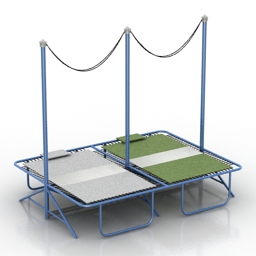 trampoline 3D Model Preview #37182fd0