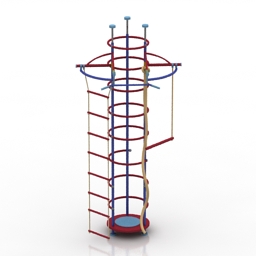 stair childrens room 3D Model Preview #bfb84454