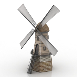 mill 3D Model Preview #7956df8d