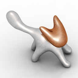 figurine cat 3D Model Preview #64c09f14