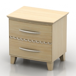 3D Nightstand preview