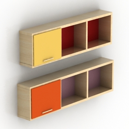 3D Shelves preview