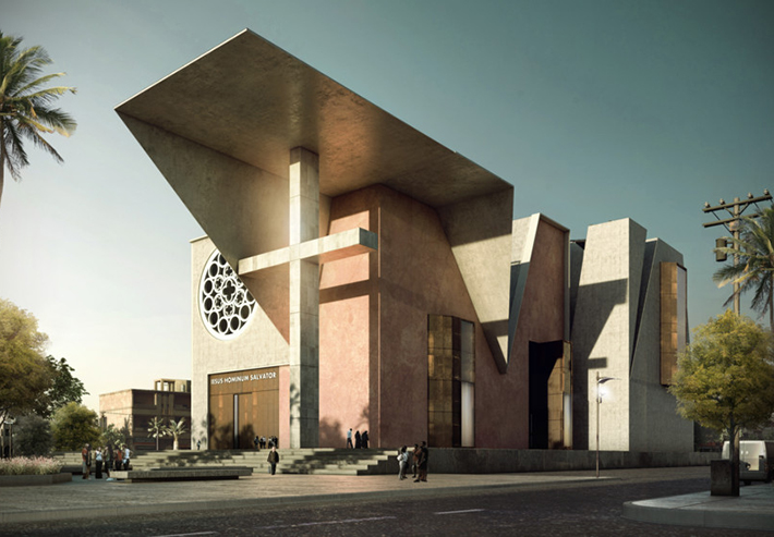The Haiti Cathedral by Urban Office Architecture, Haiti