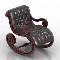 3D Rocking chair preview