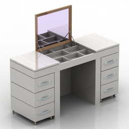 3D Dressing table preview