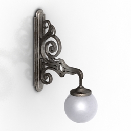3D Sconce preview