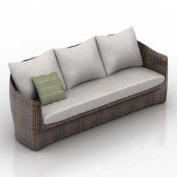 3D Sofa preview