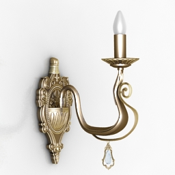 3D Sconce preview