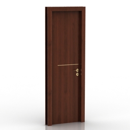 door 600 3D Model Preview #372880ac