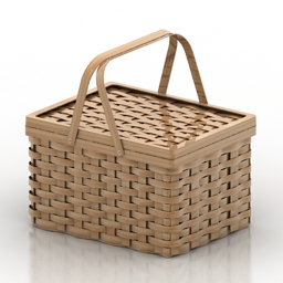 basket chip 3D Model Preview #e3a636fe