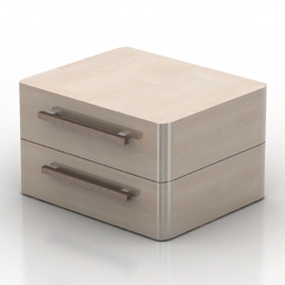 3D Bedside table preview