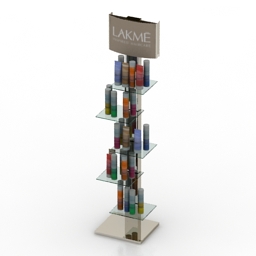 stand lakme market 3D Model Preview #c7fcb958