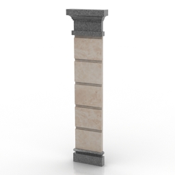 3D Pilaster preview