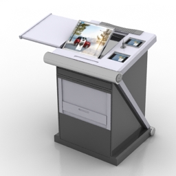 3D Interactive tribune preview