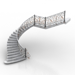 3D Stair preview