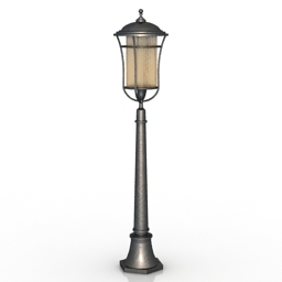 3D Lamppost preview