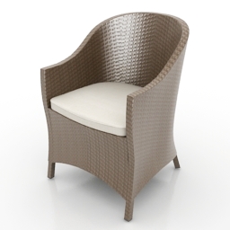 3D Armchair preview