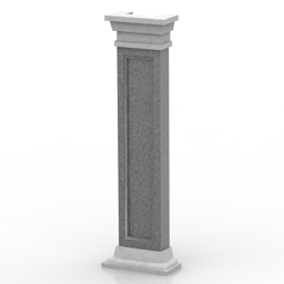 3D Pilaster preview