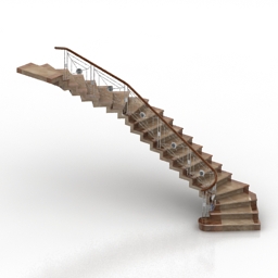 3D Stair preview