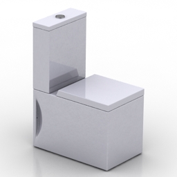 3D Lavatory pan preview