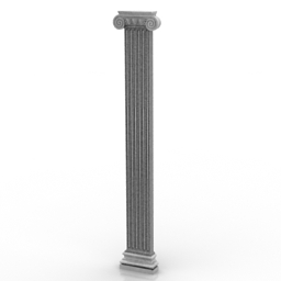 3D Pilaster preview