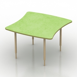 3D Table preview