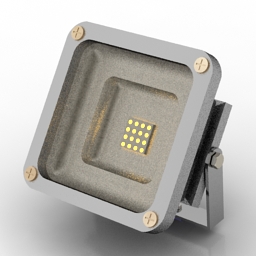 reflector led light lamp spot 3D Model Preview #232bfdc2