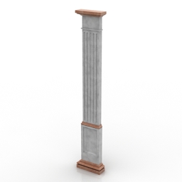 3D Pilaster preview