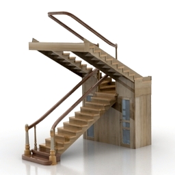 3D Stair preview