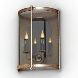 3D Sconce preview
