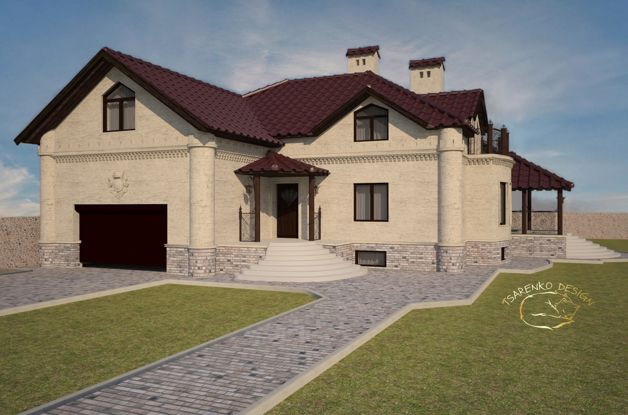 Architectural Home Design — Tanya Tsarenko — Odessa, Ukraine
