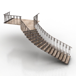 3D Stair preview