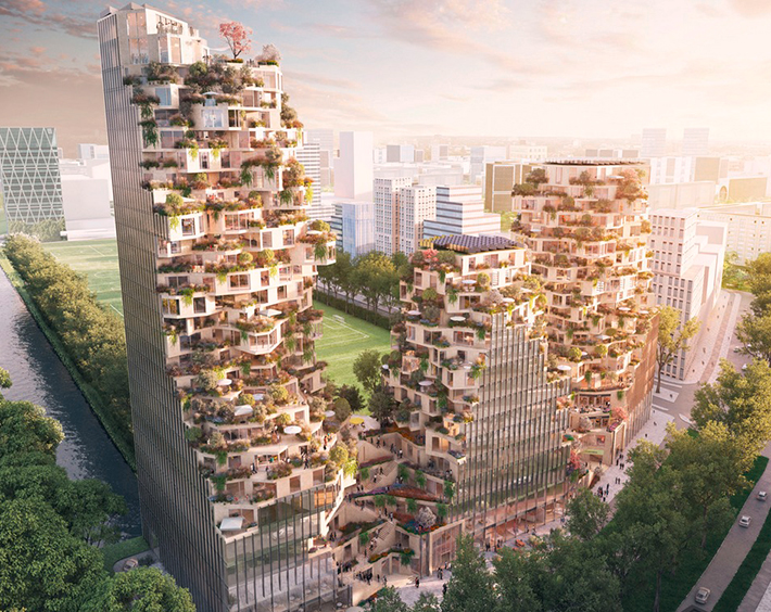 P15 Ravel Plaza by MVRDV, Amsterdam, The Netherlands