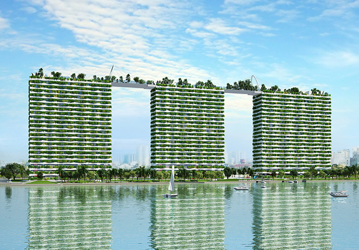 Diamond Lotus condominiums, Ho Chi Minh City, Vietnam
