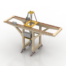 crane overhead 3D Model Preview #117ddf53